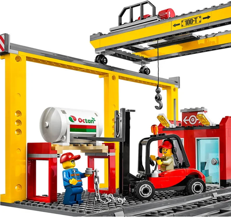 LEGO City Trains - Le train de marchandises (60052) 