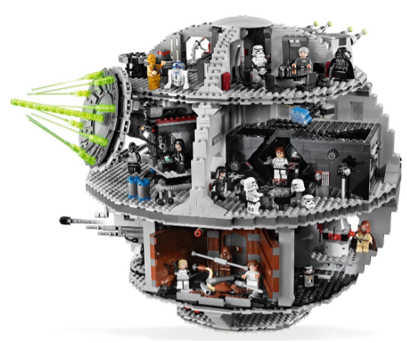 LEGO® Death Star™, Brick-It, Location de Lego