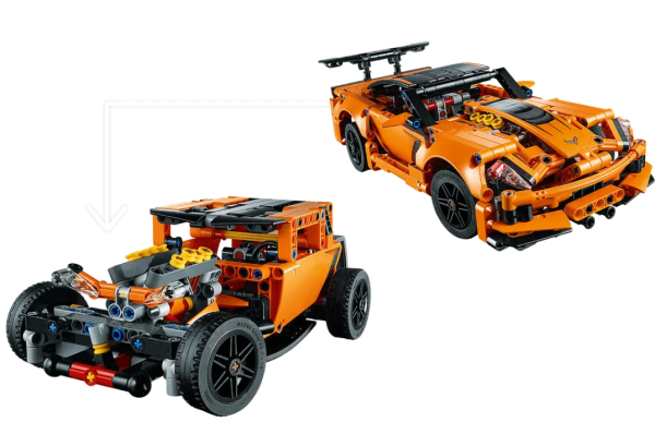 42093 Technic Chevrolet Corvette ZR1 4